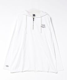 《FLAN(FLANLABS)》Velour Half Zip Parker