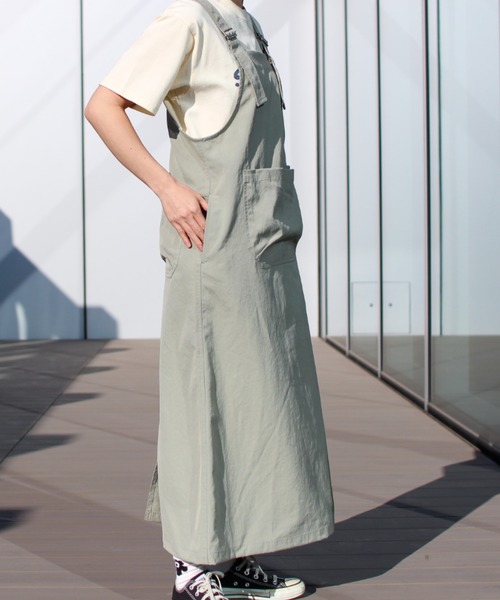 スノーピーク　サロペット　オーバーオール　Snow peak セール】TAKIBI Weather Cloth Dress 難燃（サロペット
