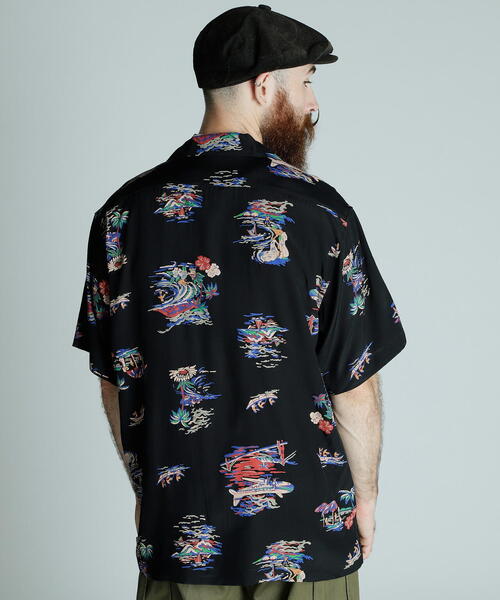 Schott/ショット/×PJ/×パイナップルジュース/RAYON SHIRT