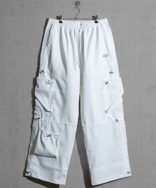JOHN'S CLOSET(ジョンズクローゼット)の「【13】コード使い バリエーションシルエット ストレッチカーゴパンツ(カーゴパンツ・メンズ・ブラック/オフホワイト・MEDIUM/LARGE)」の22枚目の写真