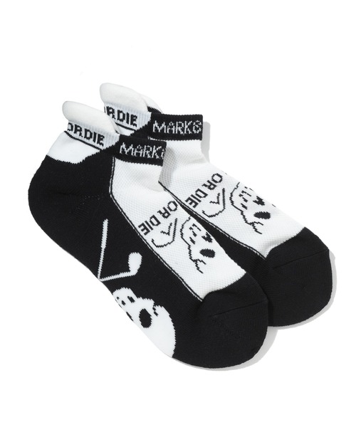 MARK & LONA（マークアンドロナ）の「Pave Cushioned Ankle Socks | WOMEN（ソックス/靴下・レディース・ホワイト系その他/ブラック×ホワイト/ホワイト×ブラック/ブルー系その他・23cm～25cm）」の4枚目の写真