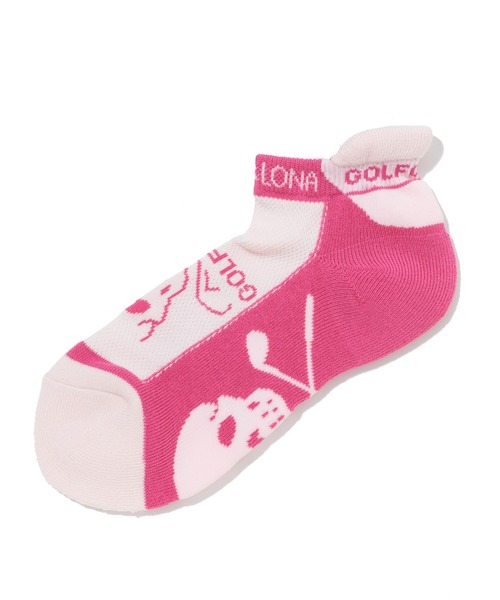 MARK & LONA（マークアンドロナ）の「Pave Cushioned Ankle Socks | WOMEN（ソックス/靴下・レディース・ホワイト系その他/ブラック×ホワイト/ホワイト×ブラック/ブルー系その他・23cm～25cm）」の7枚目の写真