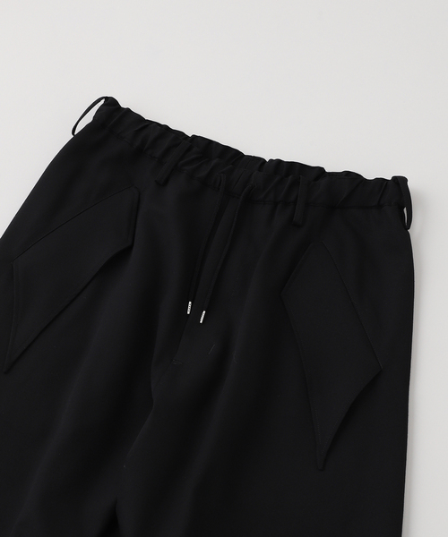 sulvam（サルバム）の「【SULVAM / サルバム】イージーハーフスラックス（その他パンツ・メンズ・ブラック・MEDIUM）」の7枚目の写真