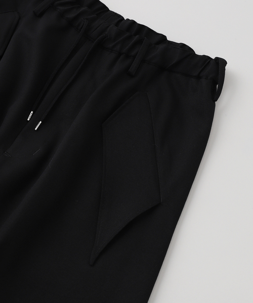 sulvam（サルバム）の「【SULVAM / サルバム】イージーハーフスラックス（その他パンツ・メンズ・ブラック・MEDIUM）」の8枚目の写真