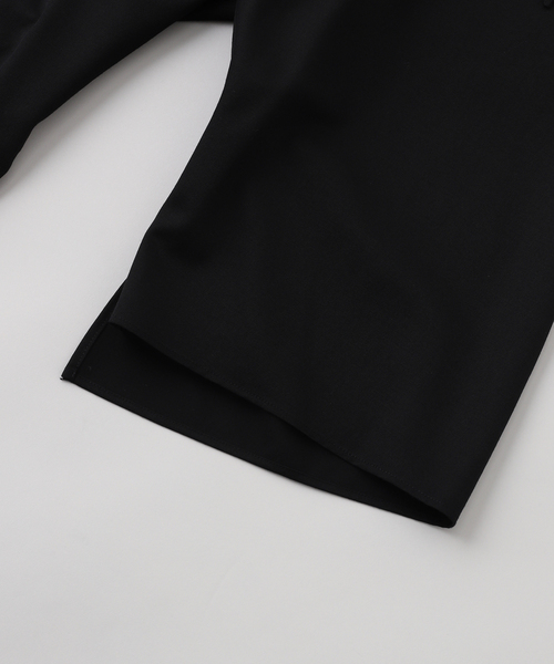 sulvam（サルバム）の「【SULVAM / サルバム】イージーハーフスラックス（その他パンツ・メンズ・ブラック・MEDIUM）」の9枚目の写真