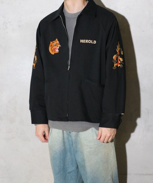 THRIFTY LOOK（スリフティールック）の「THRIFTY LOOK / スリフティールック SOUVENIR VIET-NAM 1965 JACKET スーベニア ベトナムジャケット ベトジャン コットンツイル サテン（ブルゾン・メンズ・ブラック系その他/ブラック・MEDIUM/LARGE/X-SMALL）」の9枚目の写真