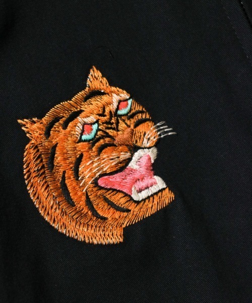 THRIFTY LOOK（スリフティールック）の「THRIFTY LOOK / スリフティールック SOUVENIR VIET-NAM 1965 JACKET スーベニア ベトナムジャケット ベトジャン コットンツイル サテン（ブルゾン・メンズ・ブラック系その他/ブラック・MEDIUM/LARGE/X-SMALL）」の17枚目の写真