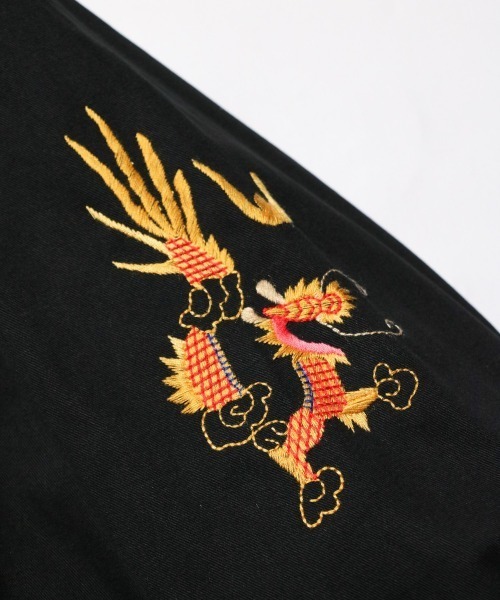 THRIFTY LOOK（スリフティールック）の「THRIFTY LOOK / スリフティールック SOUVENIR VIET-NAM 1965 JACKET スーベニア ベトナムジャケット ベトジャン コットンツイル サテン（ブルゾン・メンズ・ブラック系その他/ブラック・MEDIUM/LARGE/X-SMALL）」の20枚目の写真