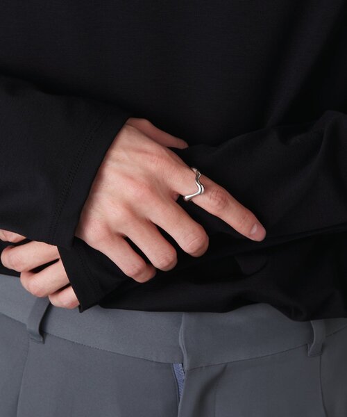 Lui's(ルイス)の「Ah ring/01 (リング)(リング・レディース・シルバー・FREE)」の11枚目の写真