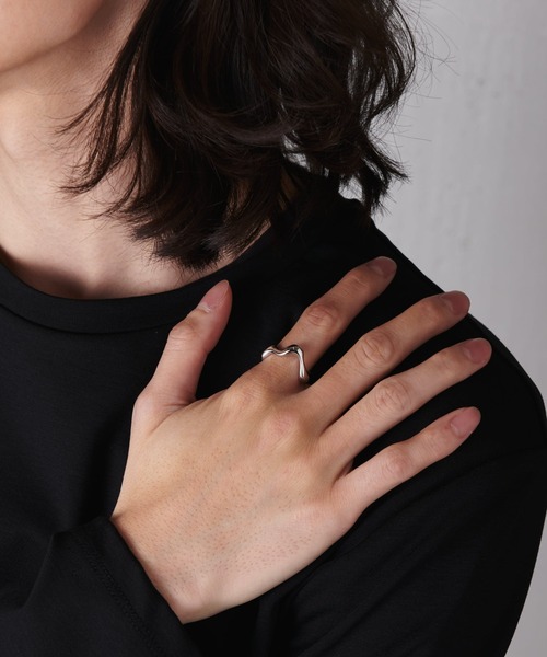 Lui's(ルイス)の「Ah ring/01 (リング)(リング・レディース・シルバー・FREE)」の6枚目の写真