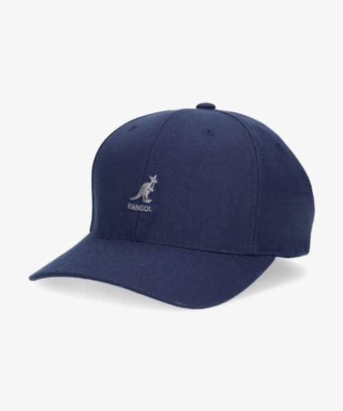 KANGOL（カンゴール）の「KANGOL WOOL FLEXFIT BASEBALL / カンゴール（キャップ・レディース・ホワイト/ブラック/ベージュ/ネイビー/オリーブ/ブルー/ブラウン/レッド/ブルー系/グレー・S/M/XXL/L/XL）」の7枚目の写真
