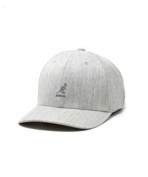 KANGOL（カンゴール）の「KANGOL WOOL FLEXFIT BASEBALL / カンゴール（キャップ・レディース・ホワイト/ブラック/ベージュ/ネイビー/オリーブ/ブルー/ブラウン/レッド/ブルー系/グレー・S/M/XXL/L/XL）」の3枚目の写真