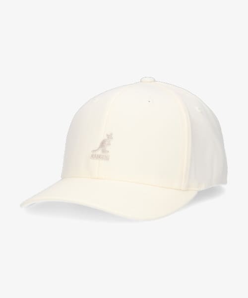 KANGOL（カンゴール）の「KANGOL WOOL FLEXFIT BASEBALL / カンゴール（キャップ・レディース・ホワイト/ブラック/ベージュ/ネイビー/オリーブ/ブルー/ブラウン/レッド/ブルー系/グレー・S/M/XXL/L/XL）」の11枚目の写真