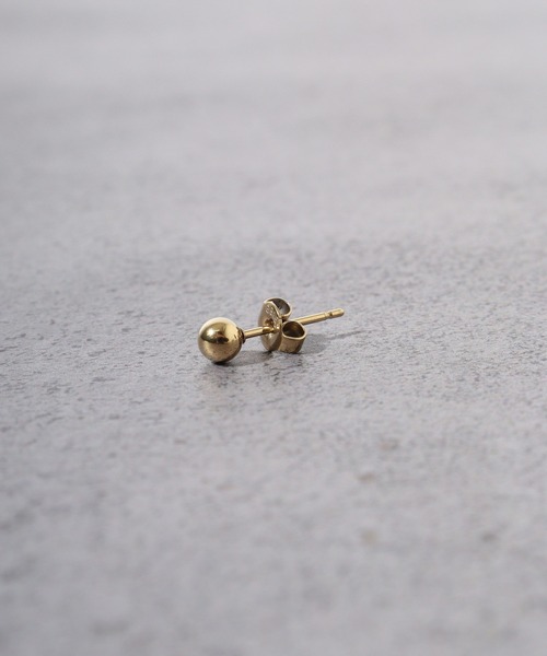 EVER METAL(エバーメタル ever metal EVER METAL)の「EVER METAL サージカルステンレス 316L 金属アレルギー対策 片耳用 ピアス シャカダマピアス 日本製(ピアス(片耳用)・メンズ・ゴールド系3/シルバー系3/シルバー系5/ブラック系1/ブラック系2/ブラック系3/シルバー系1/シルバー系2/シルバー系4/ゴールド系1/ゴールド系2・FREE)」の11枚目の写真