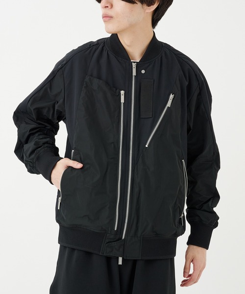 ジャケット・アウター ANTMID flight jacket 即完売！ANTIMID FLIGHT JACKET Sサイズファー付きダウン