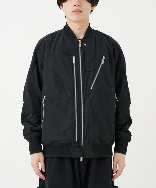 ASYMMETRY FLIGHT JACKET（その他アウター）｜WHITE MOUNTAINEERING