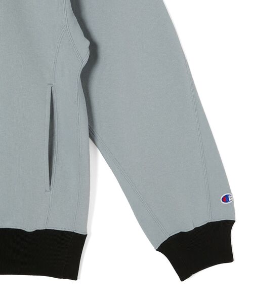 N.HOOLYWOOD（N.ハリウッド）の「MOCK NECK HOODIE（パーカー・メンズ・ブラック/ライトグレー/ライトブルー・L/M/S/XL）」の5枚目の写真