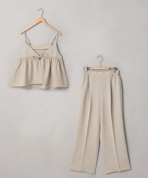 coen(コーエン)の「リネンライクキャミソールセットアップ(サロペット/オーバーオール・レディース・モカ/ブラック/ベージュ・M/L)」の22枚目の写真