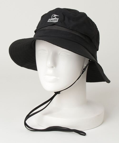 CHUMS（チャムス）の「【CHUMS】 Sunshade Hat サンシェイドハット（ハット・メンズ・ベージュ/ブラック・FREE）」の4枚目の写真