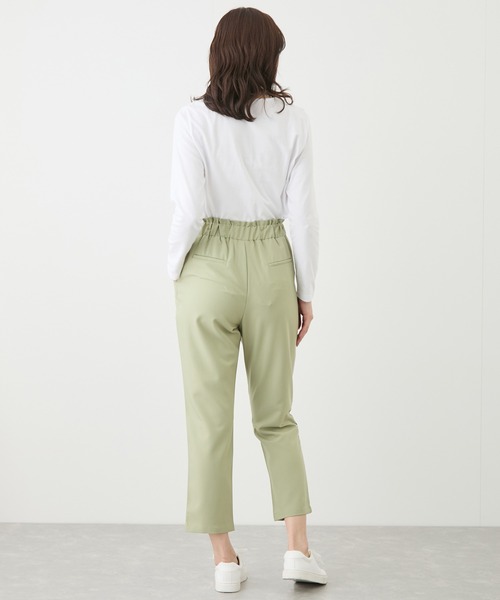 Jayro(ジャイロ)の「ストレートパンツ(その他パンツ・レディース・ブラック/ホワイト/ベージュ/ライトグリーン/サックスブルー・FREE)」の19枚目の写真