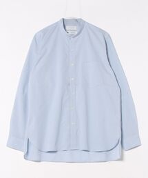 ADAM ET ROPE' | 【Sea Island Cotton】バンドカラー シャツ(シャツ/ブラウス)