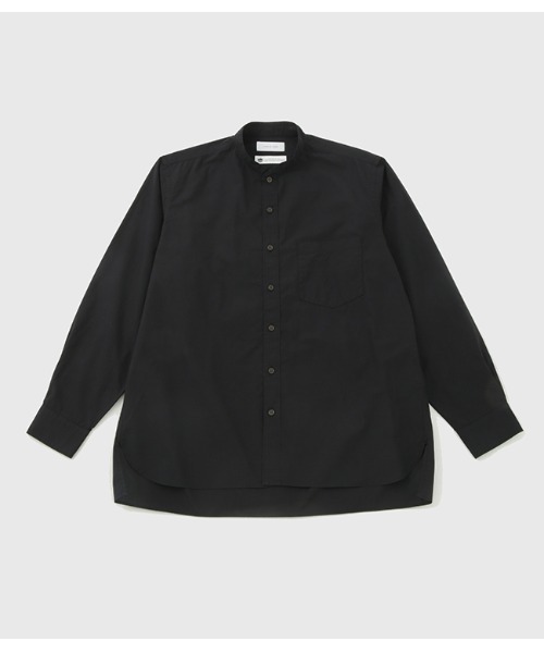 Sea Island Cotton】バンドカラー シャツ（シャツ/ブラウス