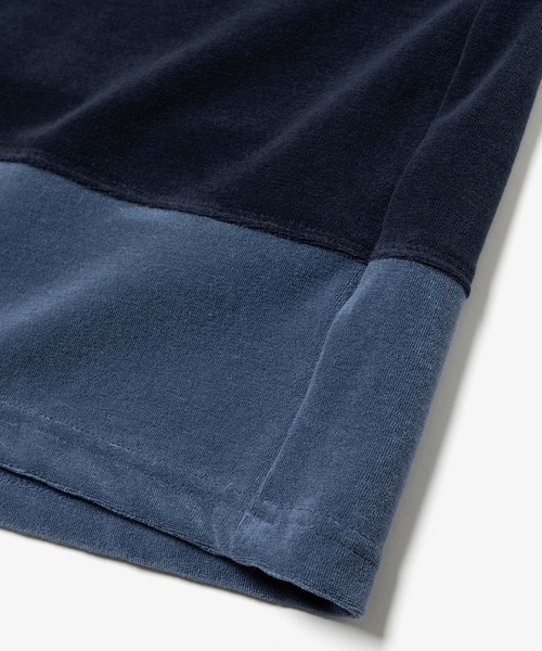 MR.OLIVE(ミスターオリーブ)の「MICRO RESORT PILE / EASY SHORTS(スウェットパンツ・メンズ・ネイビー/ブラック・MEDIUM/LARGE)」の21枚目の写真
