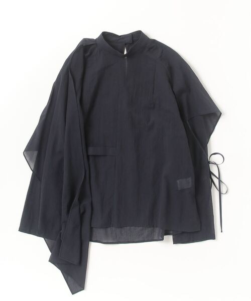 ohta(オータ)の「【ohta】 navy brouse(シャツ/ブラウス・レディース・ネイビー・FREE)」の1枚目の写真