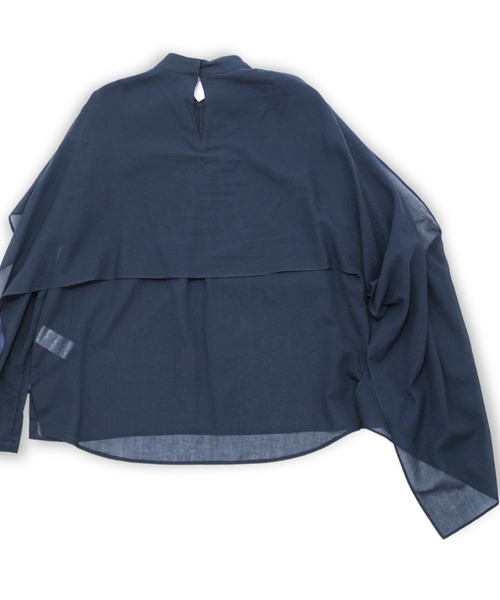ohta(オータ)の「【ohta】 navy brouse(シャツ/ブラウス・レディース・ネイビー・FREE)」の6枚目の写真