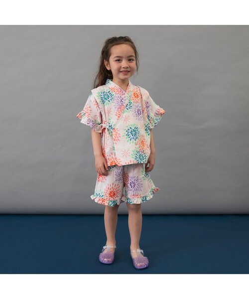 BREEZE（ブリーズ）の「ジェリーサンダル（サンダル・キッズ・オフホワイト/ラベンダー/オレンジ/ピンク・15 /16/17/18/19/14）」の8枚目の写真