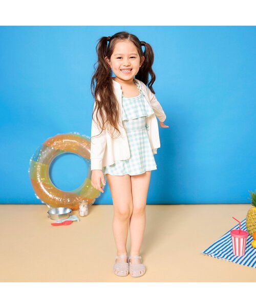 BREEZE（ブリーズ）の「ジェリーサンダル（サンダル・キッズ・オフホワイト/ラベンダー/オレンジ/ピンク・15 /16/17/18/19/14）」の13枚目の写真