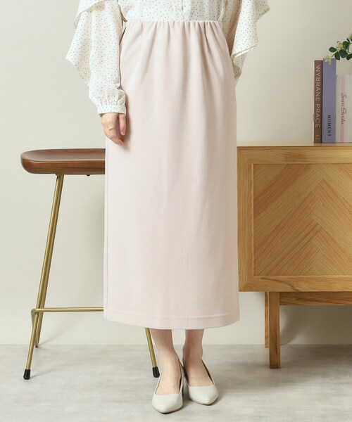 ITS'DEMO(イッツデモ)の「【洗濯機OK/吸水速乾/UVカット】カットジョーゼットスカート(スカート・レディース・ブラック/ナチュラル/レッド系・00)」の16枚目の写真