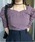 AmeriiAj́uCHECK PUFF SLEEVE TOPiVc/uEXjvbp[v