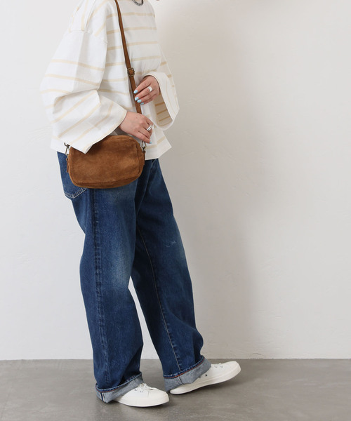 JOURNAL STANDARD LUXE(ジャーナルスタンダード ラックス)の「【BHAG 】 MINI SHOULDER(ショルダーバッグ・レディース・チャコールグレー/カーキ・FREE)」の4枚目の写真