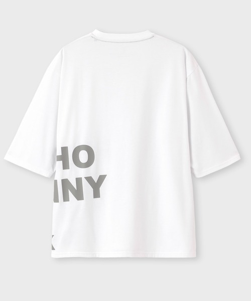 Psycho Bunny（サイコバニー）の「[WEB限定]サイドロゴ ビッグシルエット Tシャツ（Tシャツ/カットソー・メンズ・ブラック/ブルーグレー/ホワイト/カーキブラウン・SMALL/MEDIUM/LARGE/X-LARGE）」の6枚目の写真