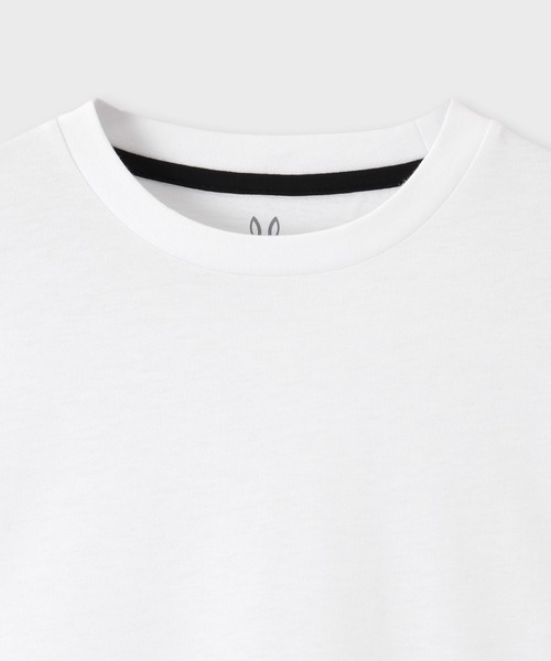 Psycho Bunny（サイコバニー）の「[WEB限定]サイドロゴ ビッグシルエット Tシャツ（Tシャツ/カットソー・メンズ・ブラック/ブルーグレー/ホワイト/カーキブラウン・SMALL/MEDIUM/LARGE/X-LARGE）」の7枚目の写真