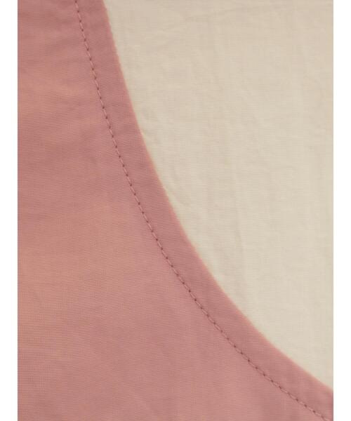 Samansa Mos2(サマンサ モスモス)の「【撥水加工】切替2WAY配色パーカー(ブルゾン・レディース・チャコールグレー/ベージュ/キナリ/ピンク・F)」の21枚目の写真