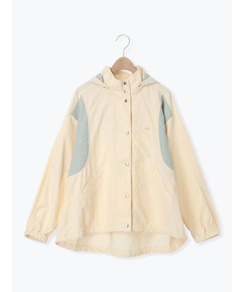 Samansa Mos2(サマンサ モスモス)の「【撥水加工】切替2WAY配色パーカー(ブルゾン・レディース・チャコールグレー/ベージュ/キナリ/ピンク・F)」の17枚目の写真