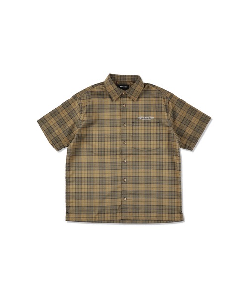 つ*こ様 WIND AND SEA Plaid pattern S/S shir Plaid pattern S/S shirt – WIND AND SEA