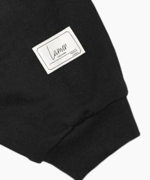 LA MER MA MAISON(ラメルマメゾン)の「LA MER MA MAISON/PRINTショートプルオーバー(スウェット・メンズ・ブラック/ライトグレー・FREE)」の19枚目の写真