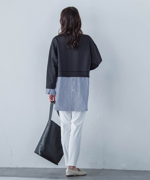 LAUTREAMONT(ロートレアモン)の「【WEB限定】ストレスフリーレギンスパンツ≪3サイズ/紫外線防止/接触冷感洗濯機で洗える≫(その他パンツ・レディース・カーキ/ブラック/ホワイト・9号/7号/11号)」の19枚目の写真