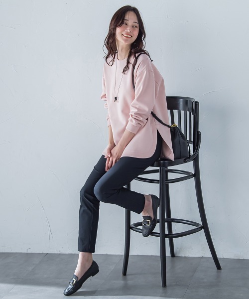 LAUTREAMONT(ロートレアモン)の「【WEB限定】ストレスフリーレギンスパンツ≪3サイズ/紫外線防止/接触冷感洗濯機で洗える≫(その他パンツ・レディース・カーキ/ブラック/ホワイト・9号/7号/11号)」の17枚目の写真
