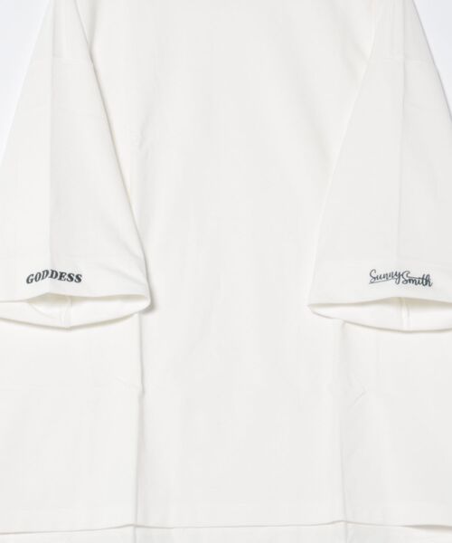 Sunny Smith(サニースミス)の「【SUNNY SMITH】 Heavy Smith GDS Emb SS Tee(Tシャツ/カットソー・メンズ・オフホワイト/チャコールグレー/ネイビー・FREE)」の7枚目の写真
