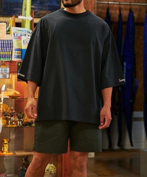 Sunny Smith(サニースミス)の「【SUNNY SMITH】 Heavy Smith GDS Emb SS Tee(Tシャツ/カットソー・メンズ・オフホワイト/チャコールグレー/ネイビー・FREE)」の14枚目の写真