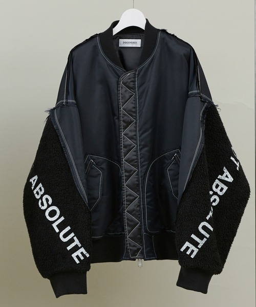 ジャケット・アウター DISCOVERED BOA SLEEVE MA-1 セール】DISCOVERED BOA SLEEVE MA-1（MA-1）｜DISCOVERED