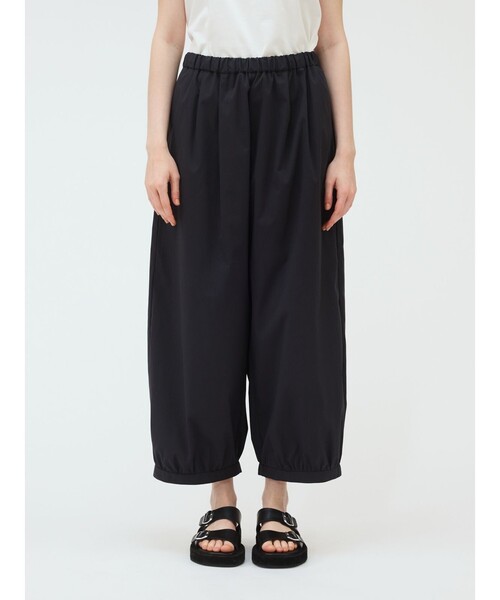 ミズイロインド（ mizuiroind ）コクーンパンツ　黒　ブラック　コクーン mizuiro ind コクーンギャザーパンツ｜ MARcourt ONLINE STORE