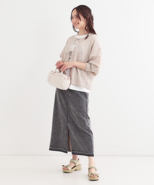 SHOO・LA・RUE（シューラルー）の「【高レビュー】スポーティで上品 大人のためのテープスポサン（サンダル・レディース・ブラック/ゴールド/ナチュラル/シルバー・45/35/25）」の10枚目の写真