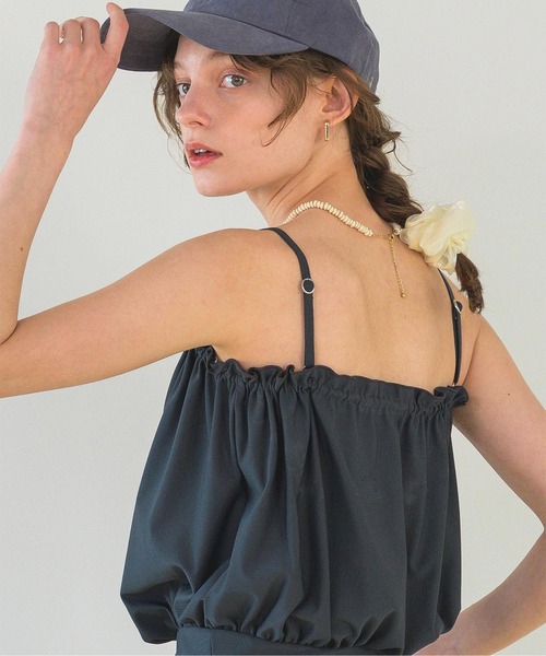 SEA DRESS（シードレス）の「サスティナブルブラウジングワンピース/水着（水着・レディース・ネイビー/ブラウン/ブラック・M/S/L）」の12枚目の写真