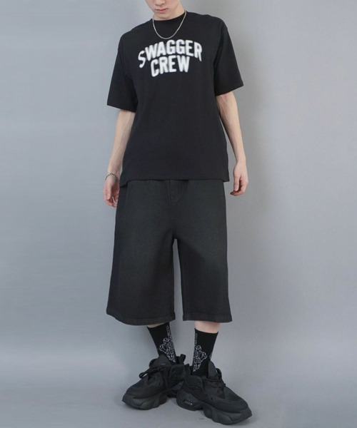 SWAGGER（スワッガー）の「【SWAGGER CREW/スワッガークルー】ストリートTシャツ/ツアーTシャツデザイン（Tシャツ/カットソー・メンズ・ホワイト/ブラック/カーキ/ブラック系その他・ONESIZE）」の21枚目の写真