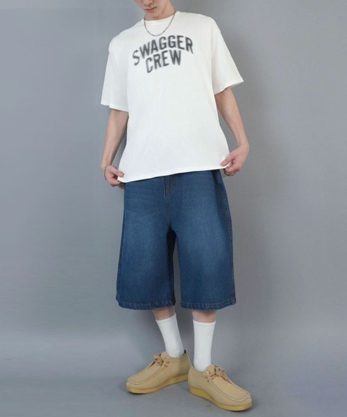 SWAGGER（スワッガー）の「【SWAGGER CREW/スワッガークルー】ストリートTシャツ/ツアーTシャツデザイン（Tシャツ/カットソー・メンズ・ホワイト/ブラック/カーキ/ブラック系その他・ONESIZE）」の13枚目の写真